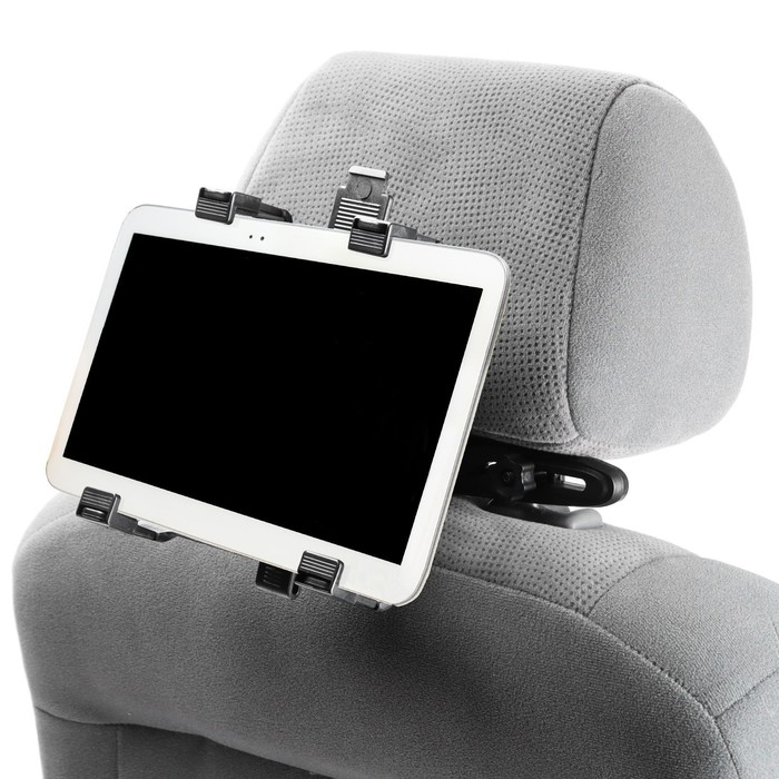 Держатель планшета TORSO на подголовник, раздвижной до 20см, ширина захватов 6-10 см Держатель планшета TORSO на подголовник, раздвижной до 20см, ширина захватов 6-10 см