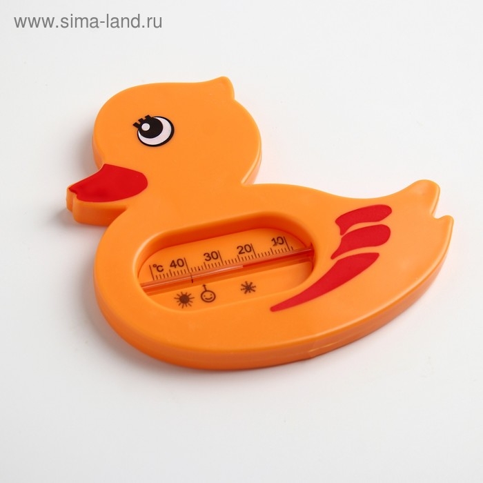 Термометр для измерения температуры воды «Утёнок», детский, цвет МИКС Термометр для измерения температуры воды «Утёнок», детский, цвет МИКС
