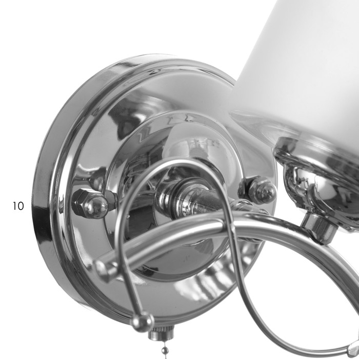 Бра 1186/1CR E27 40Вт хром 20х12х15 см