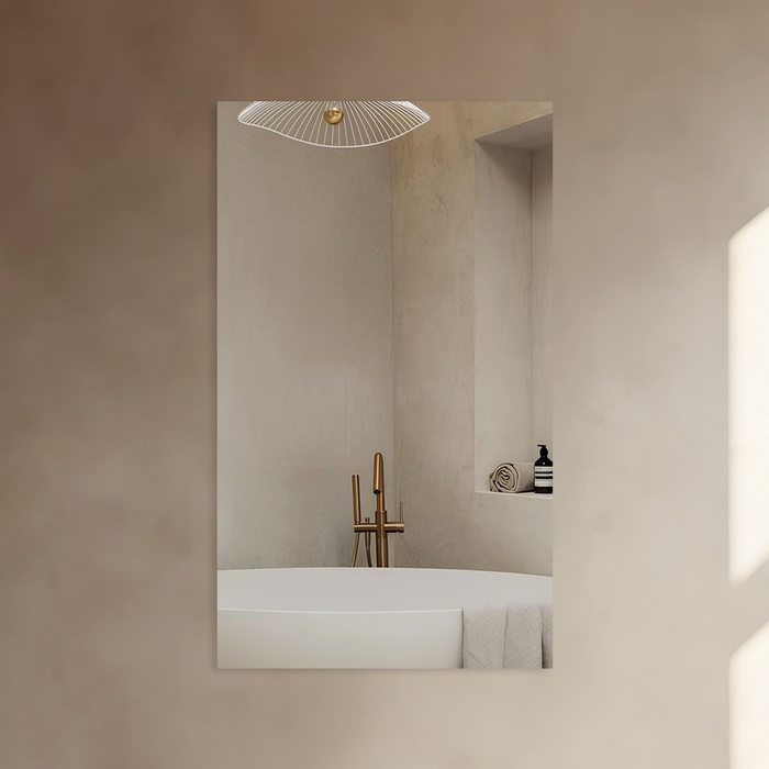 Зеркало с фацетом 5 мм, 60 х 90 см, Evoform Зеркало с фацетом 5 мм, 60 х 90 см, Evoform