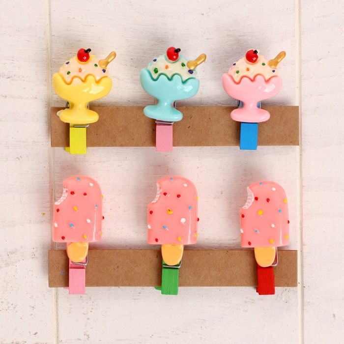Набор для фото и декора &laquo;Мороженое&raquo; 12 шт.