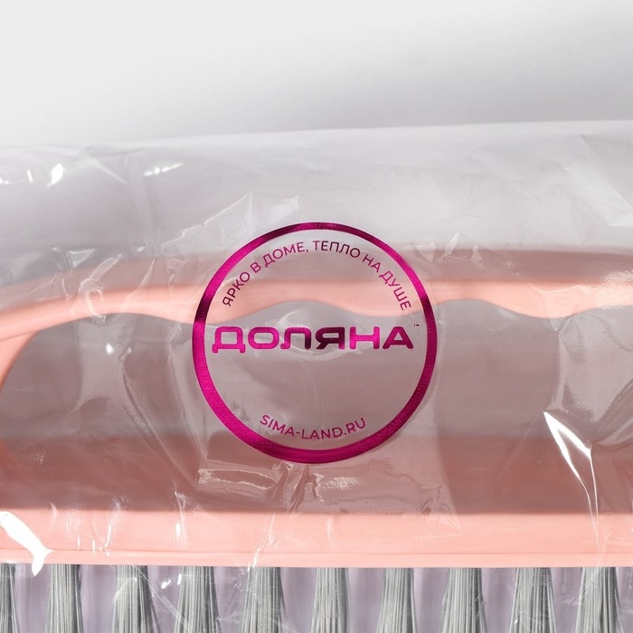 Щётка - утюжок Доляна «Дельта», цельная ручка, 16×5×6,5 см, цвет МИКС Щётка - утюжок Доляна «Дельта», цельная ручка, 16×5×6,5 см, цвет МИКС