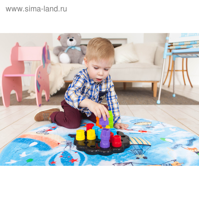 Развивающая игрушка «Пирамидка-мозаика», сортер, цвета, по методике Монтессори Развивающая игрушка «Пирамидка-мозаика», сортер, цвета, по методике Монтессори