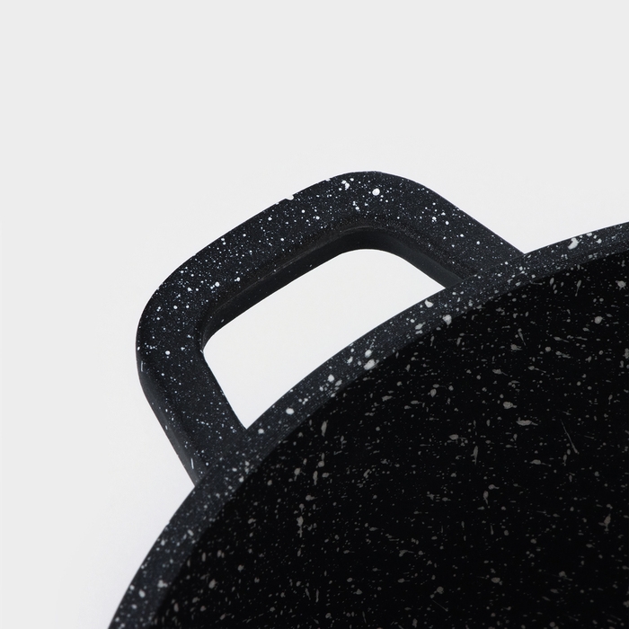 Кастрюля Доляна «Элит», 3,3 л, d=22 см, h=10 см, литой алюминий, литые ручки, антипригарное покрытие Кастрюля Доляна «Элит», 3,3 л, d=22 см, h=10 см, литой алюминий, литые ручки, антипригарное покрытие