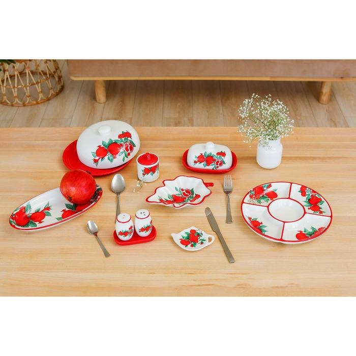 Сахарница Доляна «Гранат», 150 мл, d=7 см Сахарница Доляна «Гранат», 150 мл, d=7 см