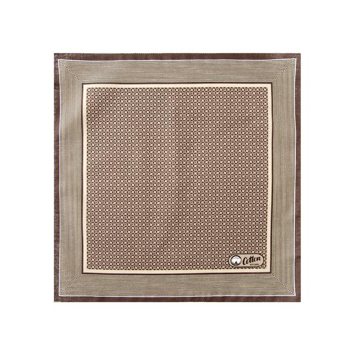 Платки носовые мужские Этель  Платки носовые мужские Этель "Серджио" 30*30 см,(набор 12 шт,) цв.коричневый, рис. МИКС
