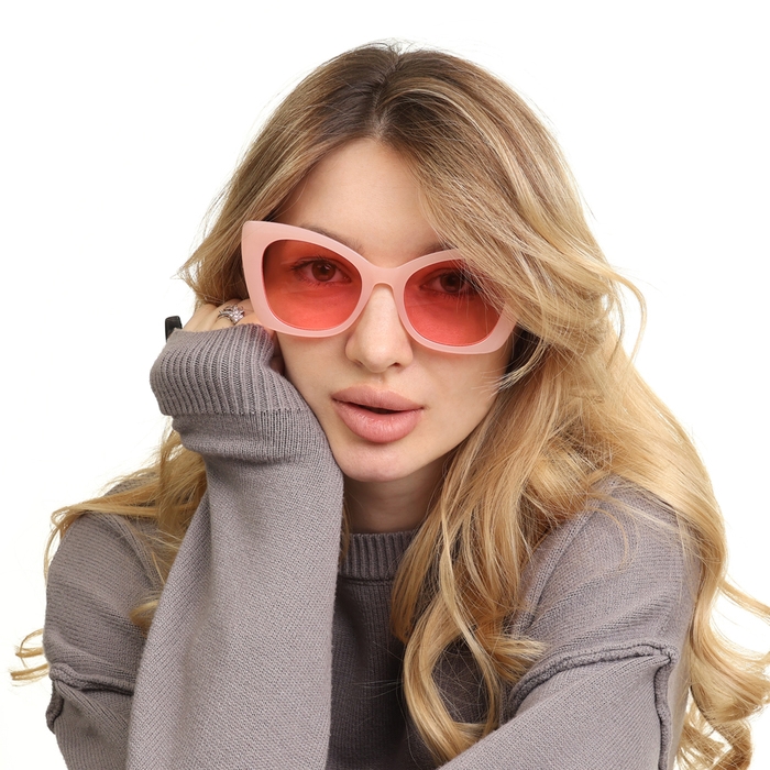 Очки солнцезащитные женские Очки солнцезащитные женские "OneSun", uv 400, дужка 15, линза 5.2х4.5 см