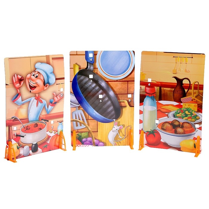 Настольная игра «Битва шефов», 2-4 игрока, 3+ Настольная игра «Битва шефов», 2-4 игрока, 3+