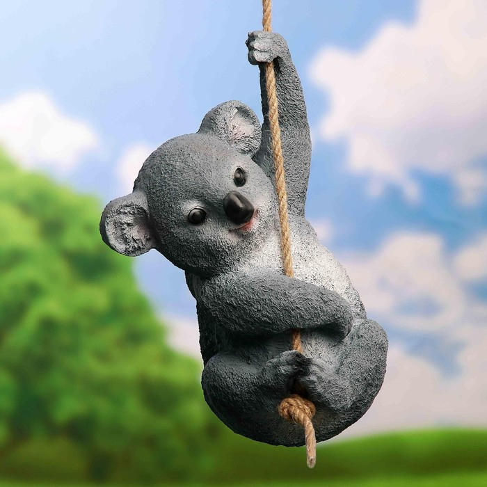 Подвесной декор Подвесной декор "Коала висящая" 20х15х30см