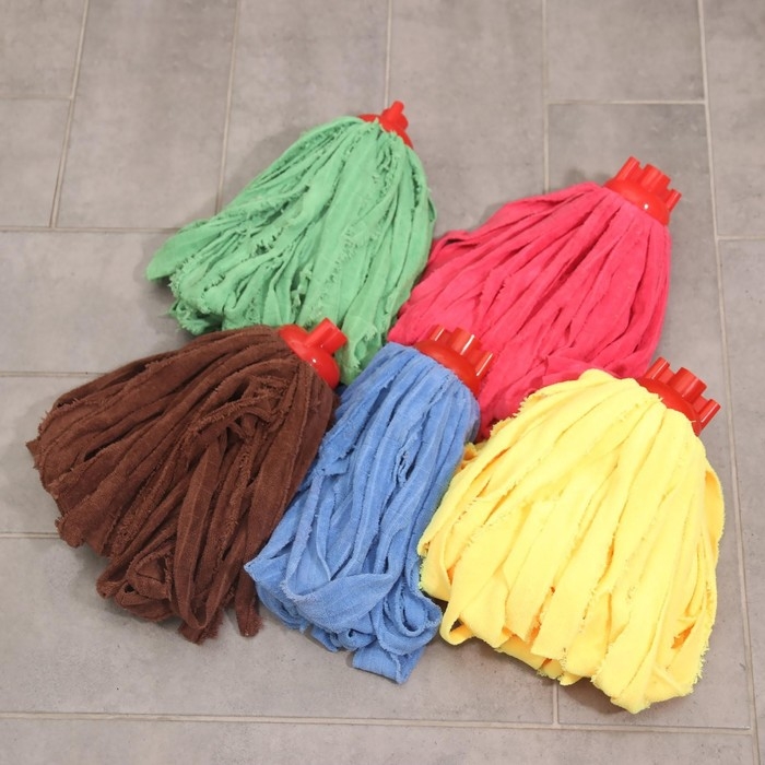 Насадка для швабры ленточная Доляна, микрофибра, 28×7×7 см, цвет МИКС Насадка для швабры ленточная Доляна, микрофибра, 28×7×7 см, цвет МИКС