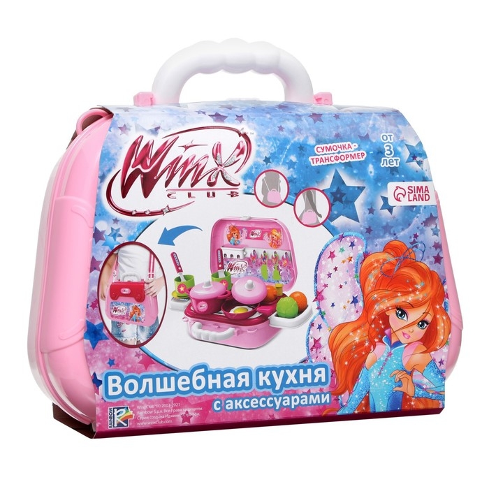 Игровой набор в сумке «Волшебная кухня», WINX, с аксессуарами Игровой набор в сумке «Волшебная кухня», WINX, с аксессуарами