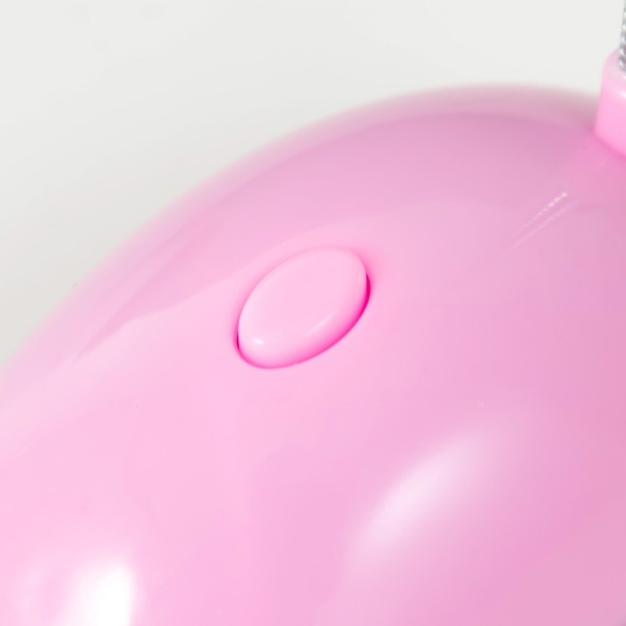 Настольная лампа "Световой луч" LED от батареек розовый 5х8,5х20 см RISALUX