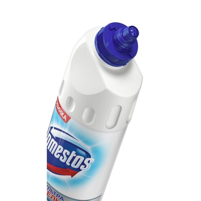 Средство чистящее для унитаза Domestos  Средство чистящее для унитаза Domestos "Ultra White", 500 мл