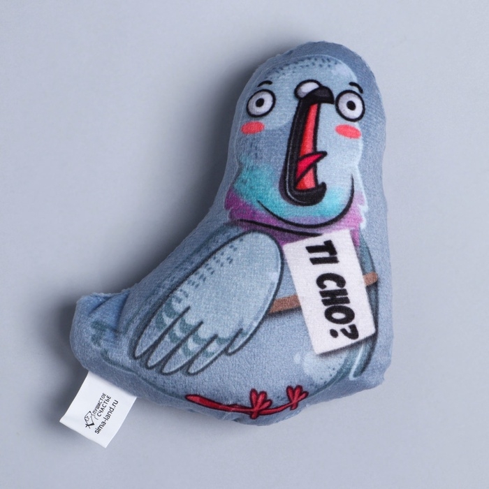 Игрушка для кошек с мятой «Голубь»,11,8 х 9,3 см Игрушка для кошек с мятой «Голубь»,11,8 х 9,3 см