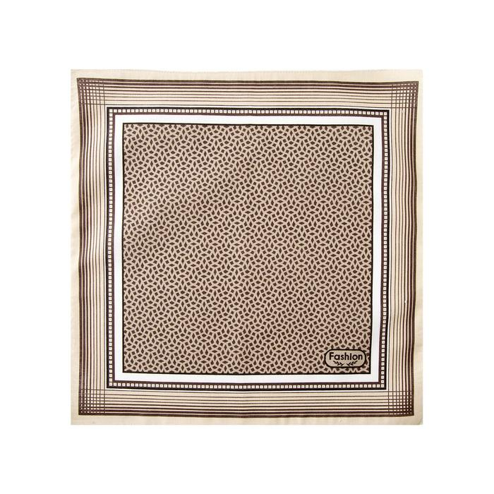 Платки носовые мужские Этель  Платки носовые мужские Этель "Серджио" 30*30 см,(набор 12 шт,) цв.коричневый, рис. МИКС