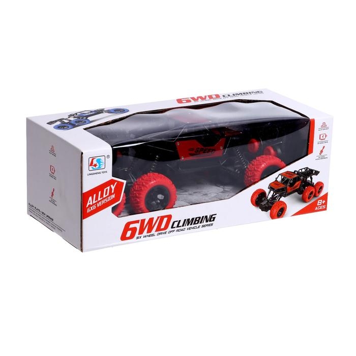 Джип радиоуправляемый «Монстр 6x6», работает от аккумулятора, МИКС Джип радиоуправляемый «Монстр 6x6», работает от аккумулятора, МИКС