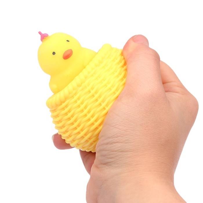 Антистресс сквиш мялка «Цыпа», цвета МИКС, в шоубоксе Антистресс сквиш мялка «Цыпа», цвета МИКС, в шоубоксе