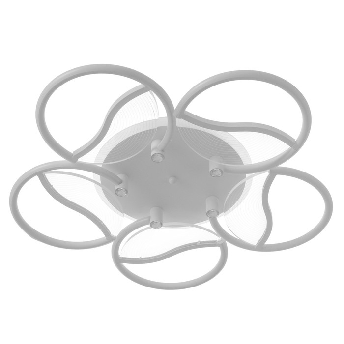 Люстра Люстра "Анита" 5хLED 90Вт 3000-6000К RGB белый 65х65х8см