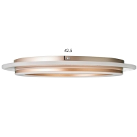 Люстра с ПДУ "Ринго" 2хLED 112Вт 3000-6000К золото 50х50х5 см BayerLux