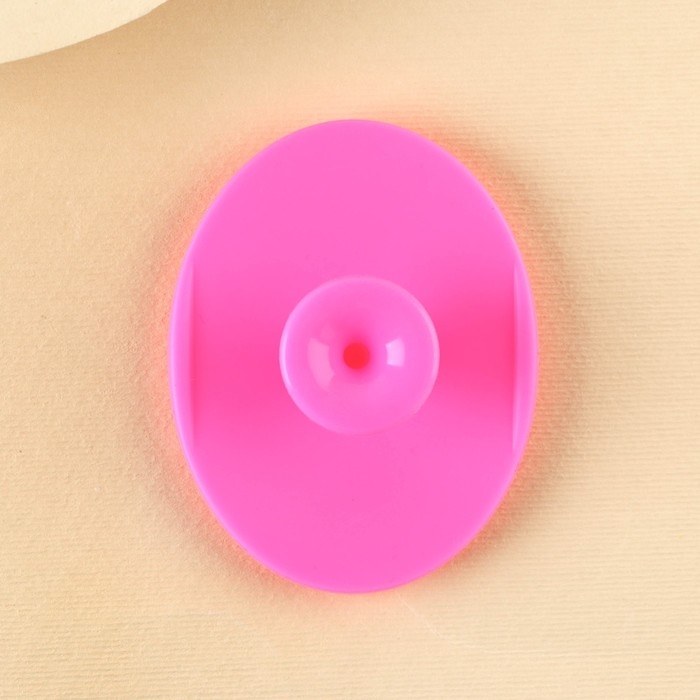 Массажер для лица, спонж для умывания &laquo;Щеточка для умывания&raquo;, 6.5 х 5 см