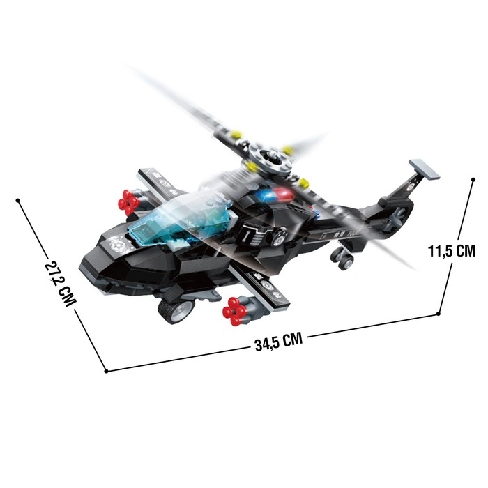 Конструктор Спецназ «Операция Пиранья», 660 деталей Конструктор Спецназ «Операция Пиранья», 660 деталей