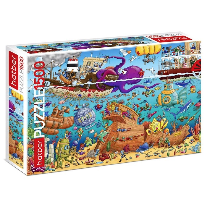 Пазл «На дне морском», 1500 элементов Пазл «На дне морском», 1500 элементов