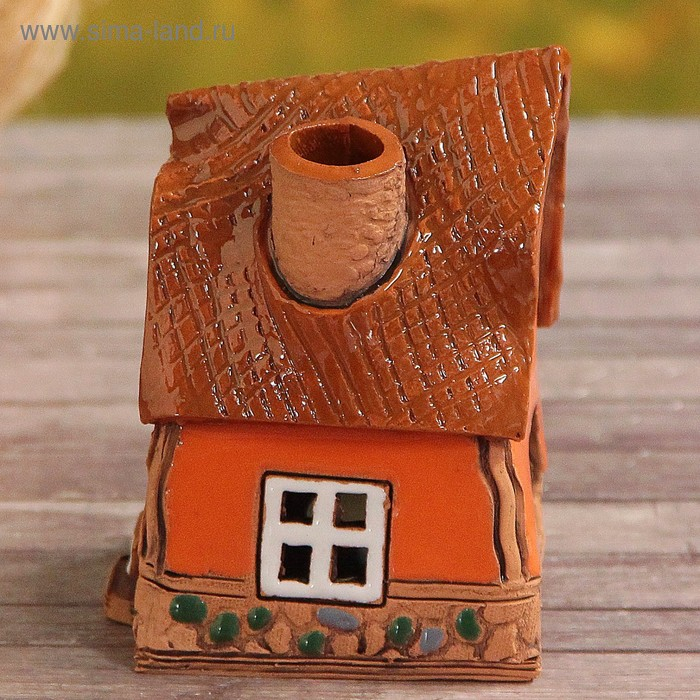Аромалампа Домик «Забава», малая, 9 см, ручная работа, микс Аромалампа Домик «Забава», малая, 9 см, ручная работа, микс