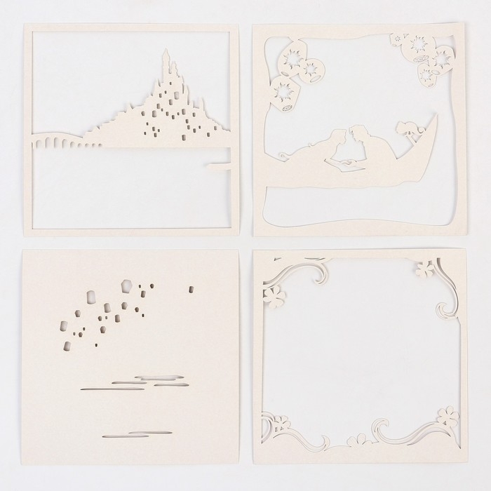 Набор для творчества «Многослойный ночник», Disney, Рапунцель, сборный, 3+