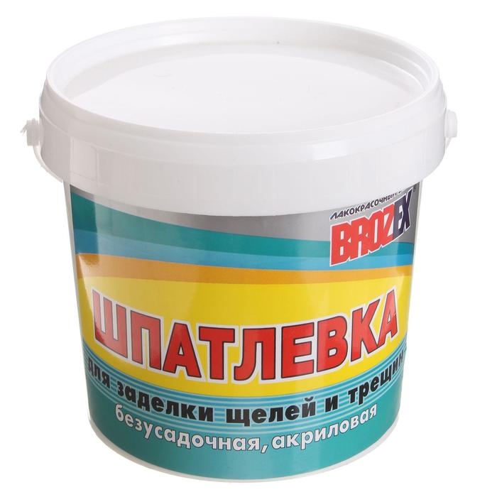 Шпатлёвка для щелей Brozex, 1,3 кг Шпатлёвка для щелей Brozex, 1,3 кг