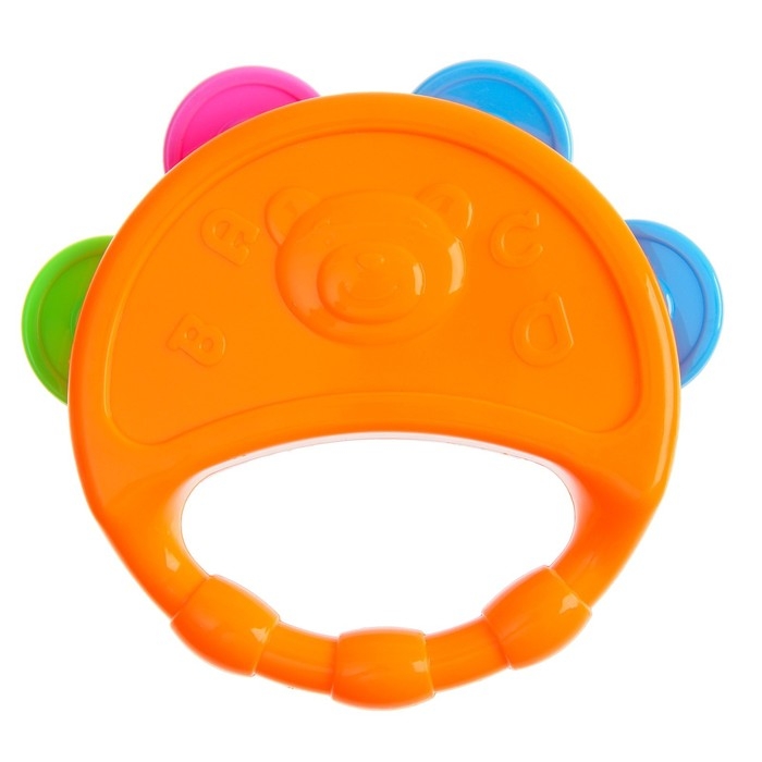 Погремушка «Бубен», цвет МИКС, Крошка Я Погремушка «Бубен», цвет МИКС, Крошка Я