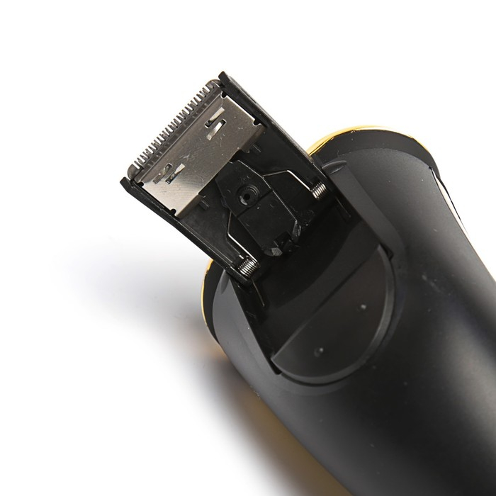 Электробритва Centek CT-2160, 3 Вт, роторная, 3 плавающие головки, триммер, черно-золотая Электробритва Centek CT-2160, 3 Вт, роторная, 3 плавающие головки, триммер, черно-золотая