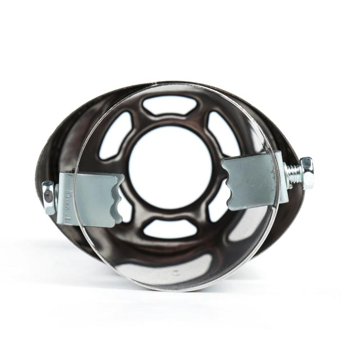 Насадка на глушитель скошенная 140×60 мм, посадочный 60 мм Насадка на глушитель скошенная 140×60 мм, посадочный 60 мм