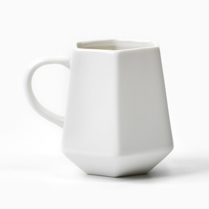 Кружка керамическая «Счастье есть», 300 мл, цвет белый