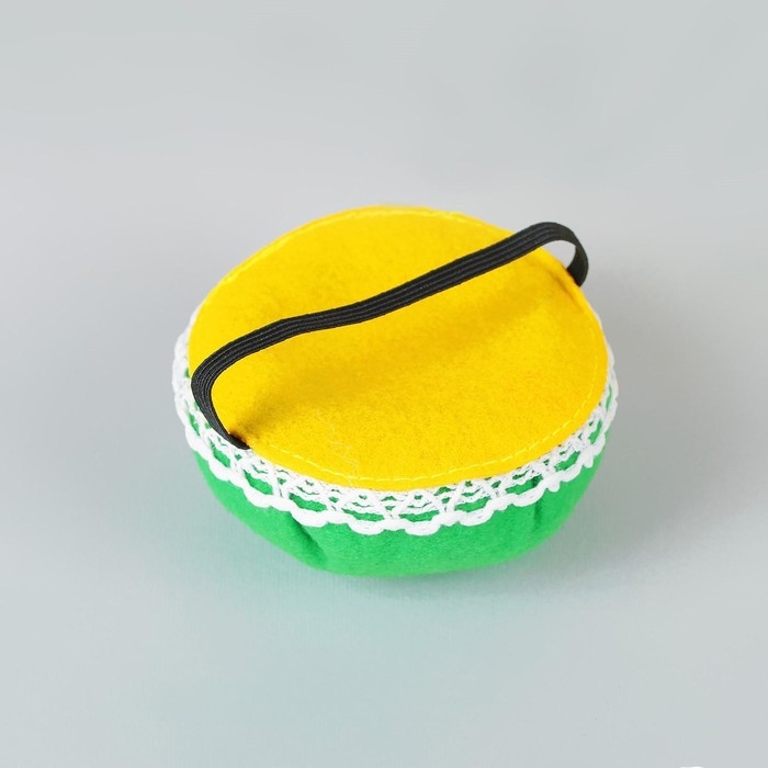 Игольница на руку, d = 8 см, цвет зелёный Игольница на руку, d = 8 см, цвет зелёный