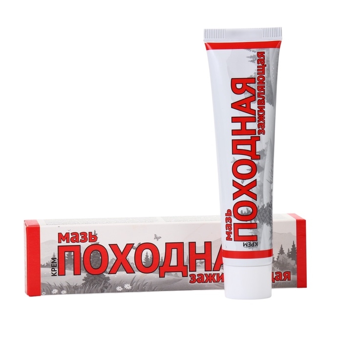 Походная мазь, заживляющая, 2 упаковки по 50 г Походная мазь, заживляющая, 2 упаковки по 50 г