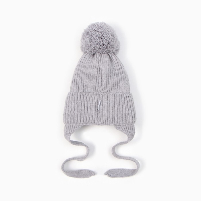 Шапка детская, цвет серый, размер 36-38 Шапка детская, цвет серый, размер 36-38