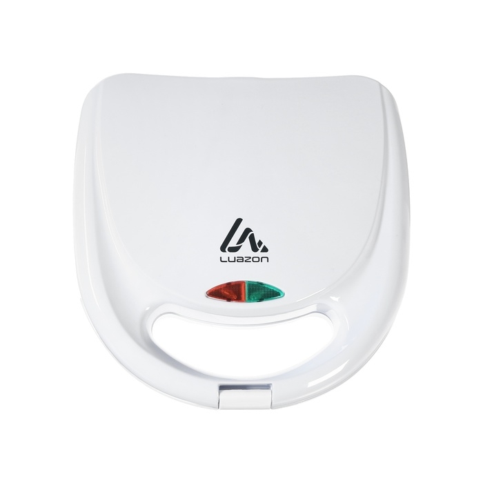 Электровафельница Luazon WV-02, 750 Вт, венские вафли, антипригарное покрытие, белая Электровафельница Luazon WV-02, 750 Вт, венские вафли, антипригарное покрытие, белая