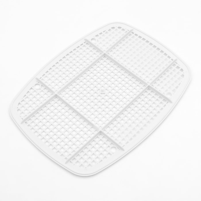 Туалет «Айша» S с высоким бортом и сеткой,  45 х 35 х 18,5 см, оранжевый Туалет «Айша» S с высоким бортом и сеткой,  45 х 35 х 18,5 см, оранжевый