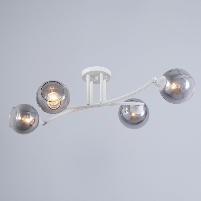 Люстра Люстра "Флоренция" 4х60Вт Е27 Белый 81х33х21см