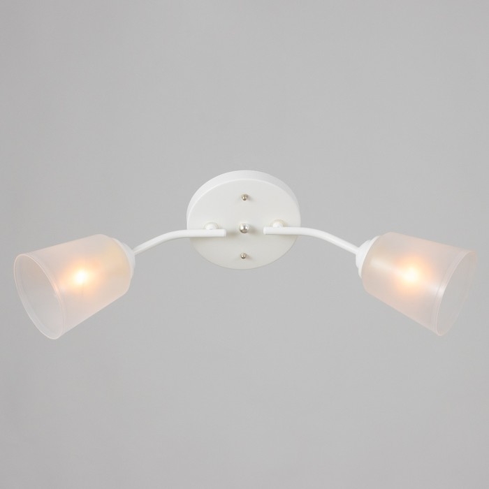 Люстра Люстра "Онлайн" (цилиндр) 2х15Вт Е27 МОДЕЛЬ: BR 00193 белый/прозрачный