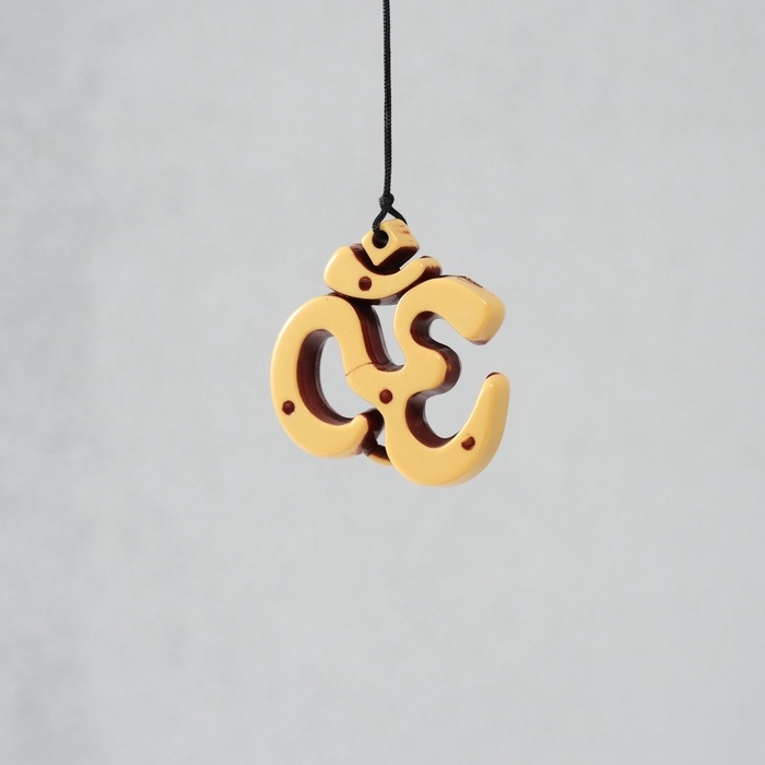 Музыка ветра металл Музыка ветра металл "Символ Ом" 5 трубок 60 см