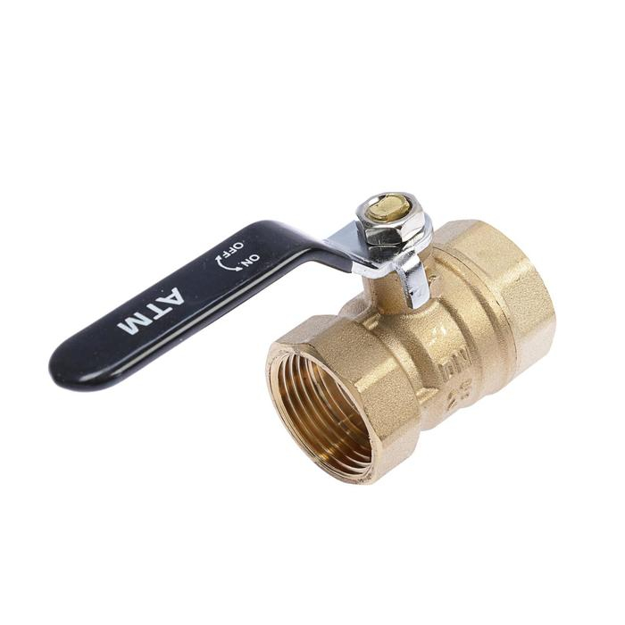 Кран шаровой  Кран шаровой "СТМ" Оптима, внутренняя/внутренняя резьба 1", ручка