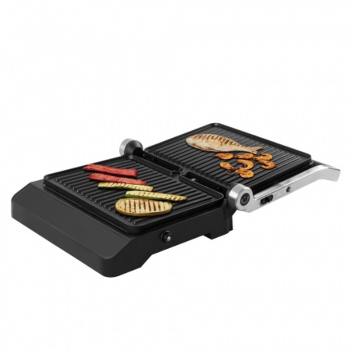 Гриль электрический Endever Grillmaster245, 2300 Вт, антипригарное покрытие, 30х22 см, серый 1052646 Гриль электрический Endever Grillmaster245, 2300 Вт, антипригарное покрытие, 30х22 см, серый 1052646