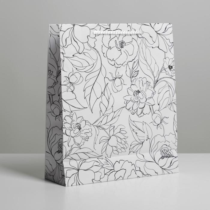 Пакет подарочный ламинированный, упаковка, For you, ML 21 х 25 х 8 см Пакет подарочный ламинированный, упаковка, For you, ML 21 х 25 х 8 см