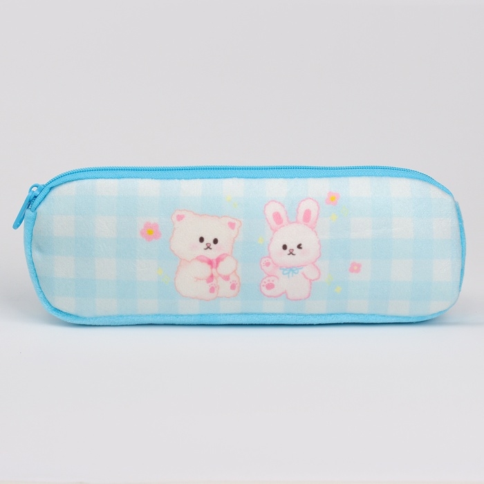 Пенал школьный мягкий Пенал школьный мягкий "Зверюшки", 6,5*20 см