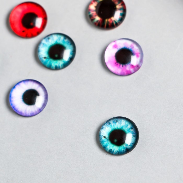 Декор для творчества стекло Декор для творчества стекло "Глаз" набор 10 шт d=1 см