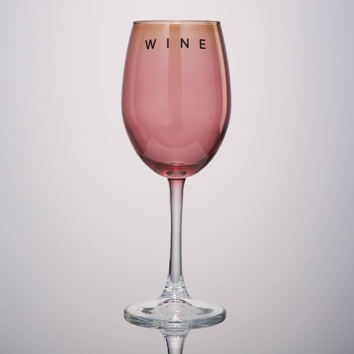 Бокал для вина «Wine», 360 мл, розовый Бокал для вина «Wine», 360 мл, розовый