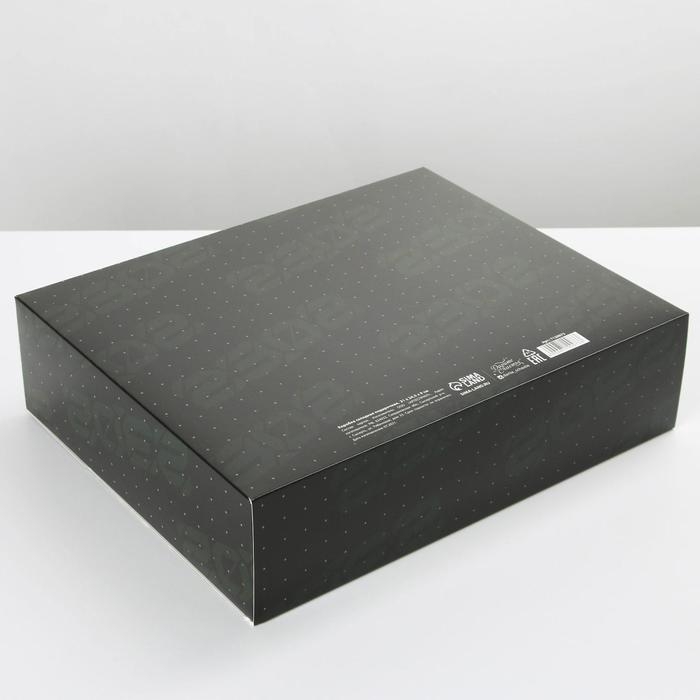 Коробка подарочная складная, упаковка, «23 февраля, самолет», 31 х 24.5 х 8 см Коробка подарочная складная, упаковка, «23 февраля, самолет», 31 х 24.5 х 8 см