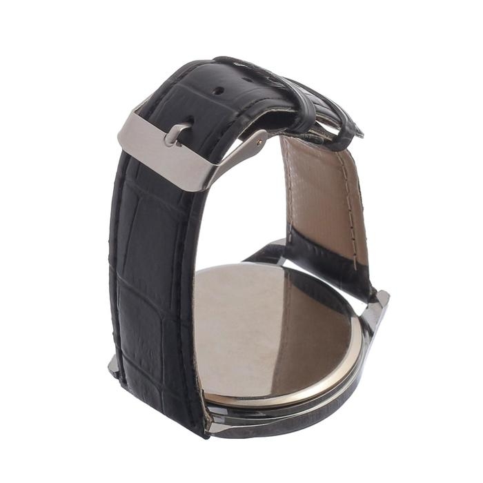 Часы мужские наручные кварцевые Часы мужские наручные кварцевые "Ланьера", d-3.5 см, хром