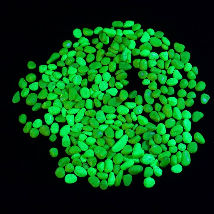 Галька декоративная, флуоресцентная, лимонная, фр. 5-10 мм, 350 г Галька декоративная, флуоресцентная, лимонная, фр. 5-10 мм, 350 г